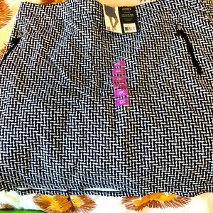 Jones New York The Plus Size Zipper Skort 2X
